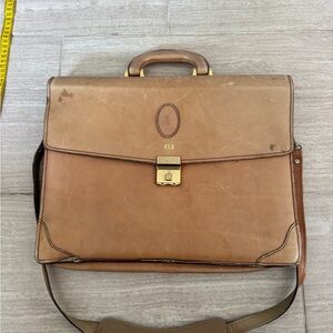 Dior Leather Briefcase